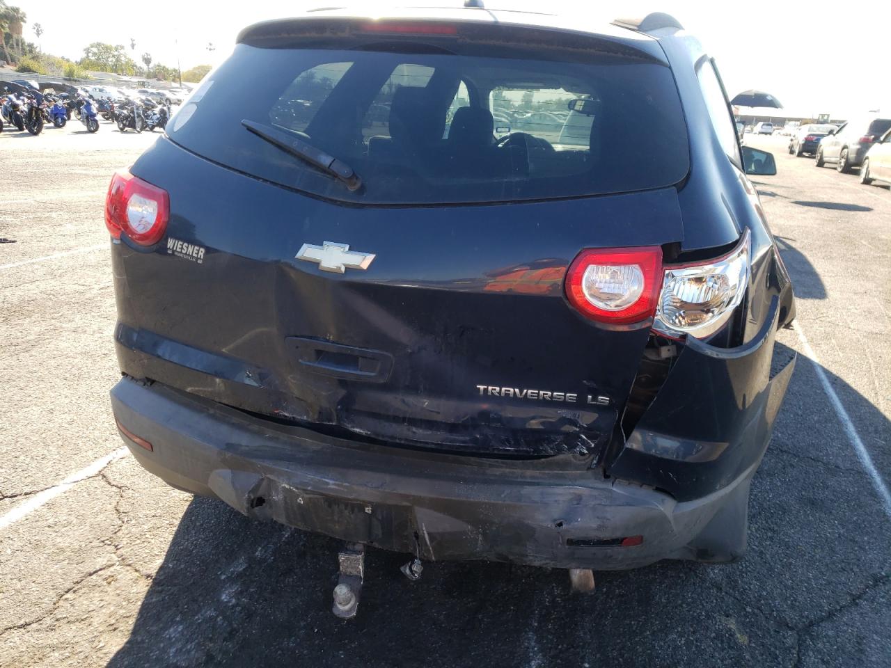 Photo 9 from auction – 2011 CHEVROLET TRAVERSE L with VIN 1GNKRFED3BJ324481
