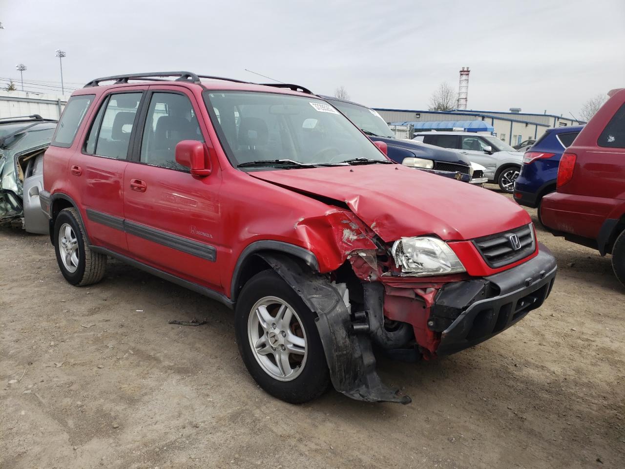 HONDA CR-V EX 2000 with VIN JHLRD1866YS004695 - Photo from auction