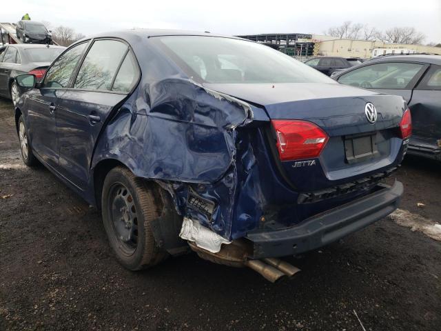 Photo 3 from auction – 2011 VOLKSWAGEN JETTA SE with VIN 3VWDZ7AJ8BM048639