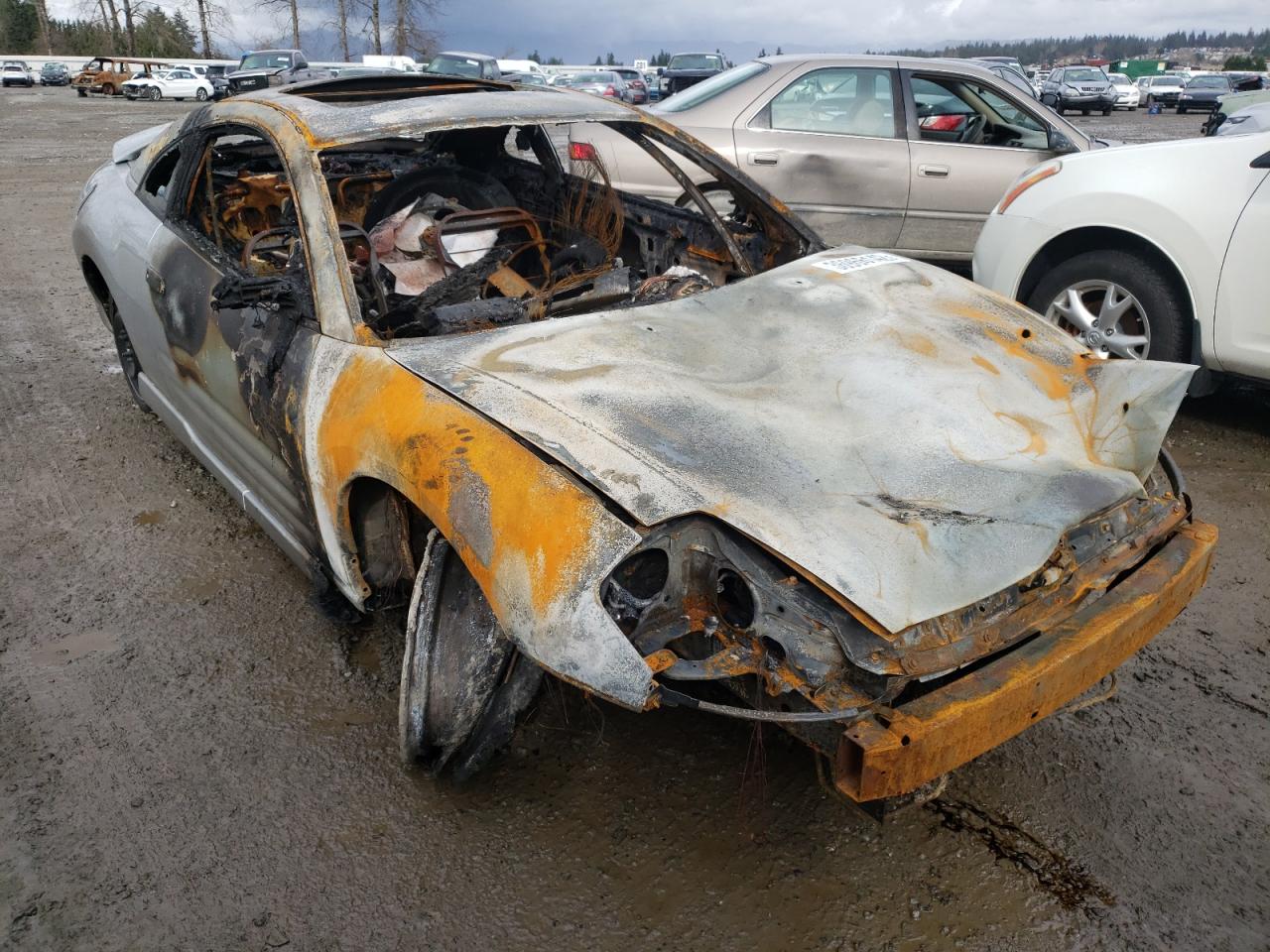 MITSUBISHI ECLIPSE GT 2001 with VIN 4A3AC54H51E027057 - Photo from auction