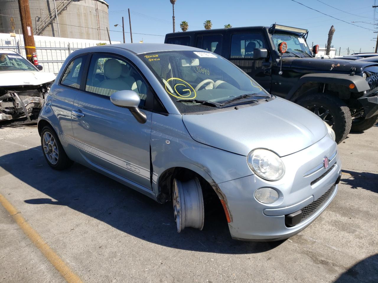FIAT 500 POP 2013 with VIN 3C3CFFARXDT563145 - Photo from auction