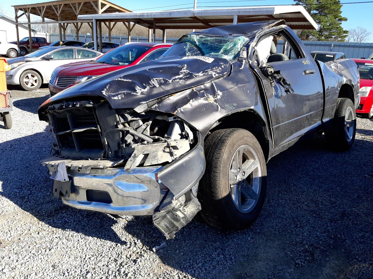 Photo 2 from auction – 2018 RAM 1500 ST with VIN 3C6JR6AT9JG171193