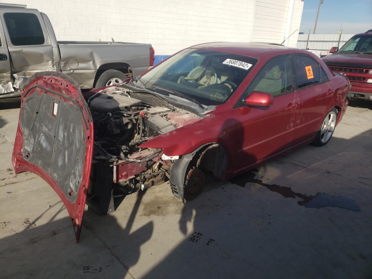 Photo 2 from auction – 2007 MAZDA 6 I with VIN 1YVHP80C375M25422