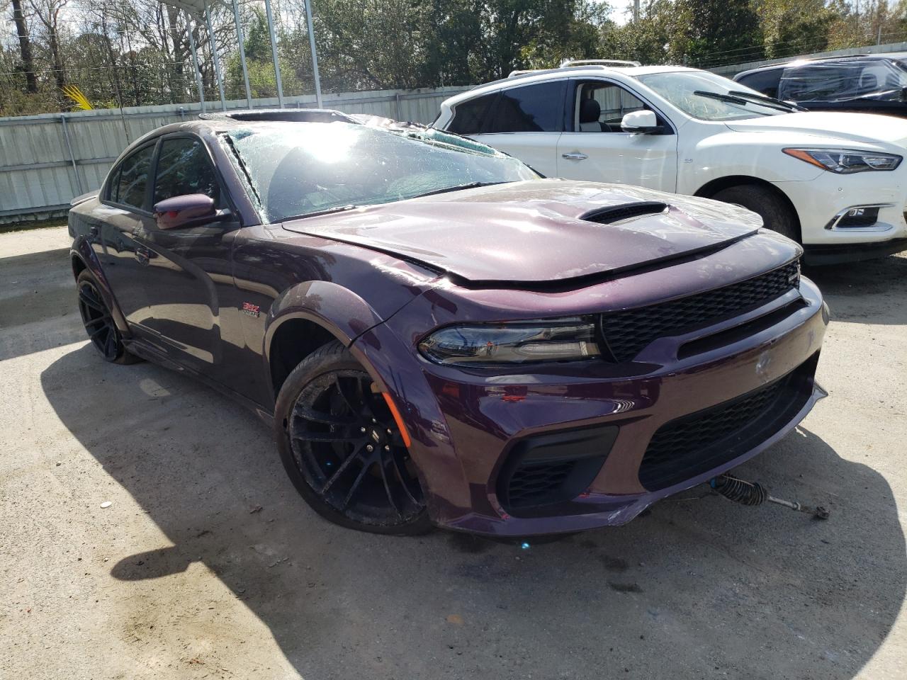 DODGE CHARGER SC 2021 with VIN 2C3CDXGJ8MH592911 - Photo from auction