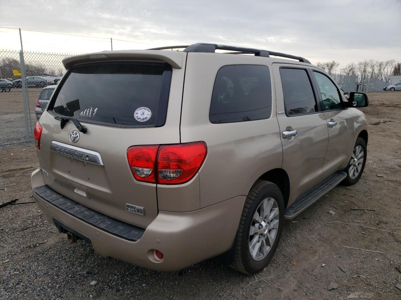 Photo 4 from auction – 2008 TOYOTA SEQUOIA LI with VIN 5TDBY68A18S011485