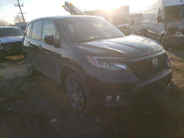 HONDA PASSPORT E 2021 with VIN 5FNYF8H53MB002879 - Photo from auction