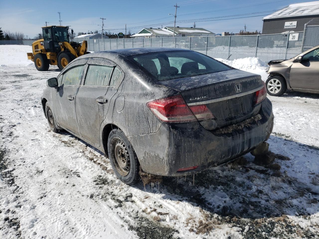 Photo 3 from auction – 2013 HONDA CIVIC LX with VIN 2HGFB2F51DH039623