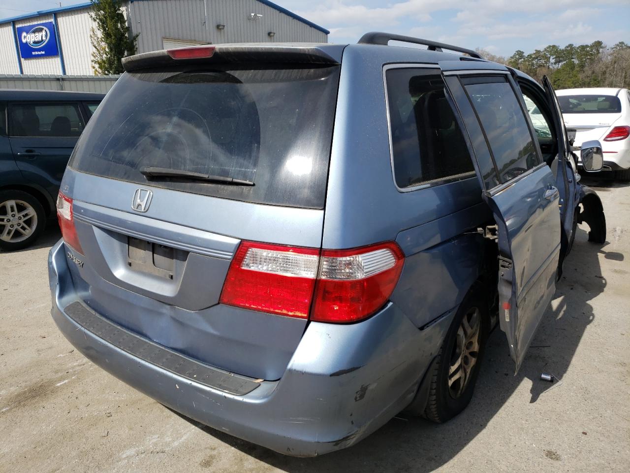 Photo 4 from auction – 2007 HONDA ODYSSEY EX with VIN 5FNRL386X7B007218