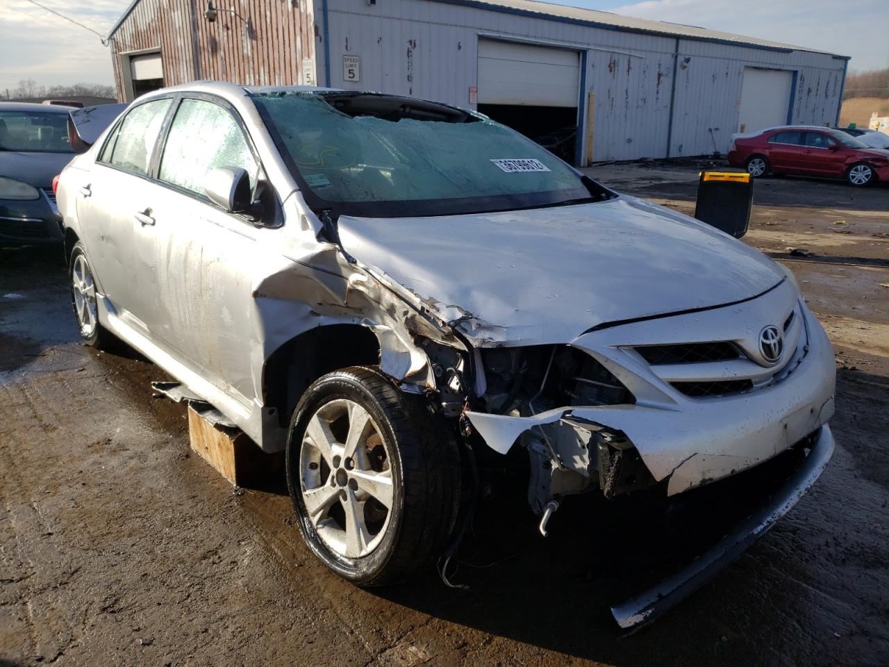 TOYOTA COROLLA BA 2012 with VIN 2T1BU4EE6CC911629 - Photo from auction