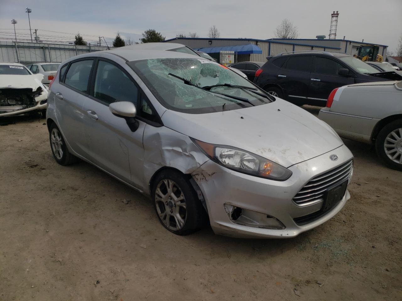 FORD FIESTA SE 2016 with VIN 3FADP4EJ0GM150760 - Photo from auction