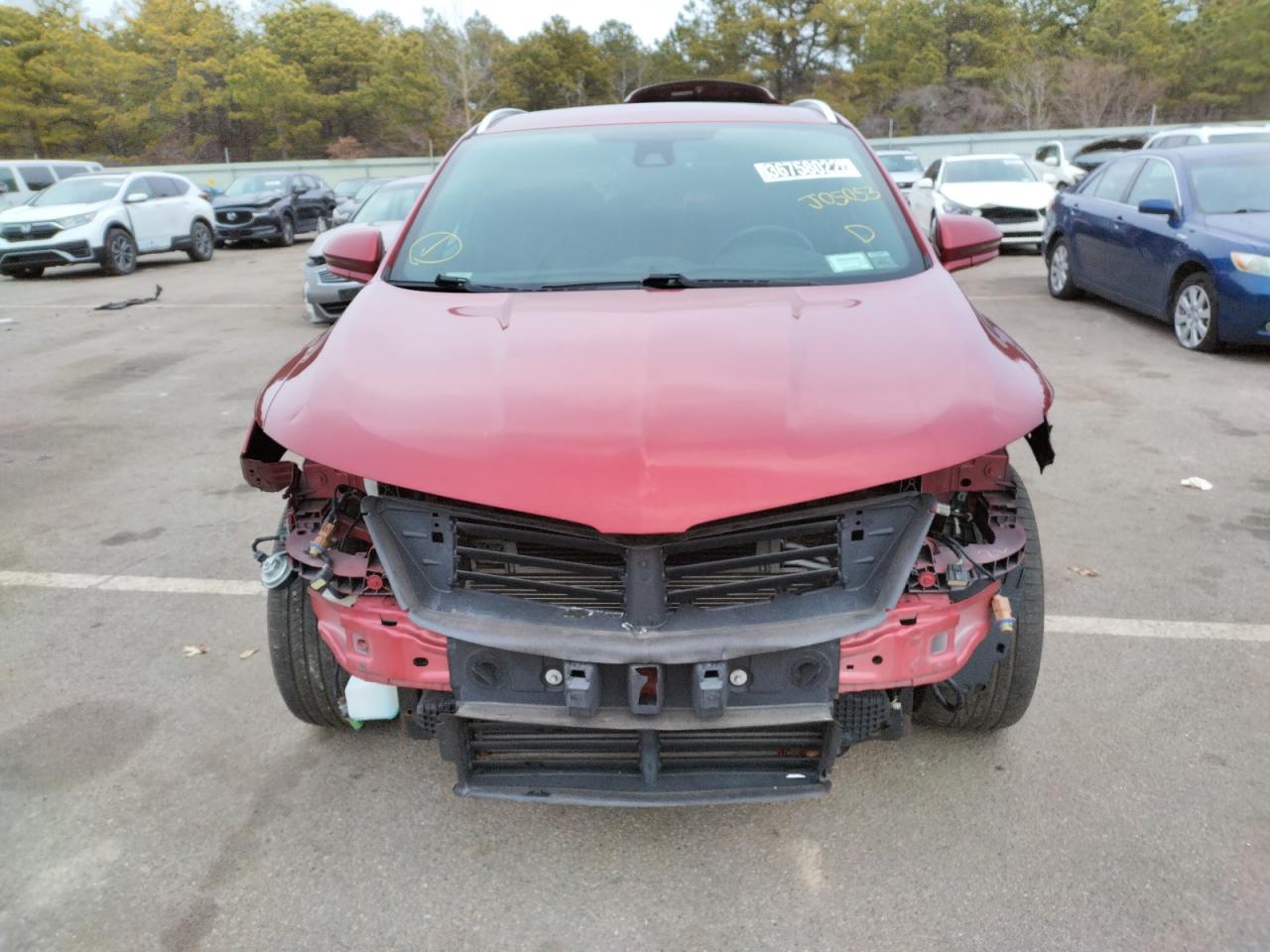 Photo 9 from auction – 2015 LINCOLN MKC with VIN 5LMTJ2AH1FUJ05053