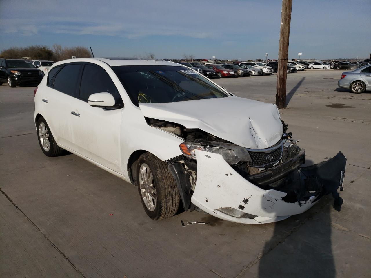KIA FORTE EX 2012 с VIN KNAFU5A28C5585734 - Фото с аукциона