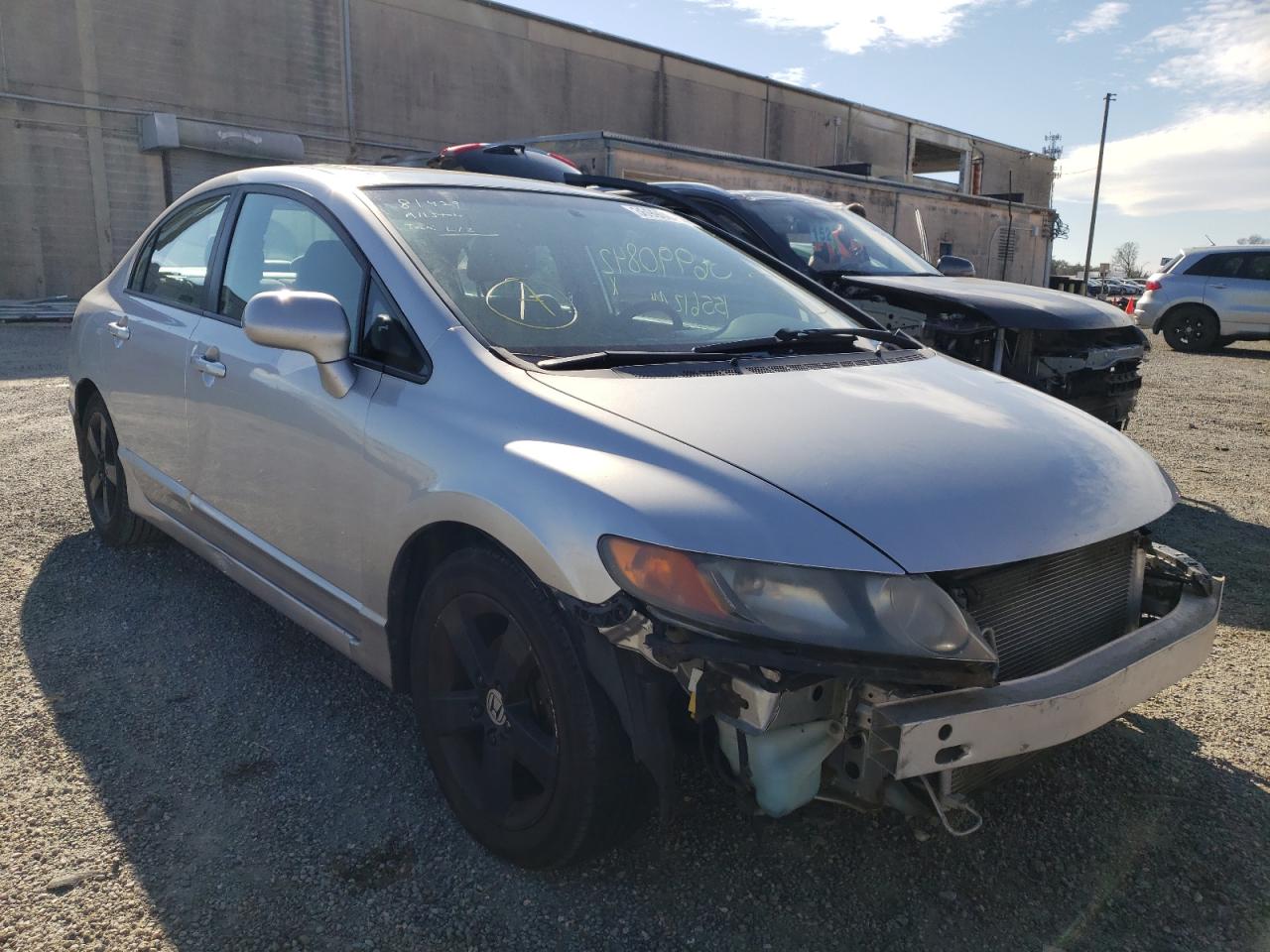 HONDA CIVIC EX 2007 with VIN 1HGFA16817L102475 - Photo from auction