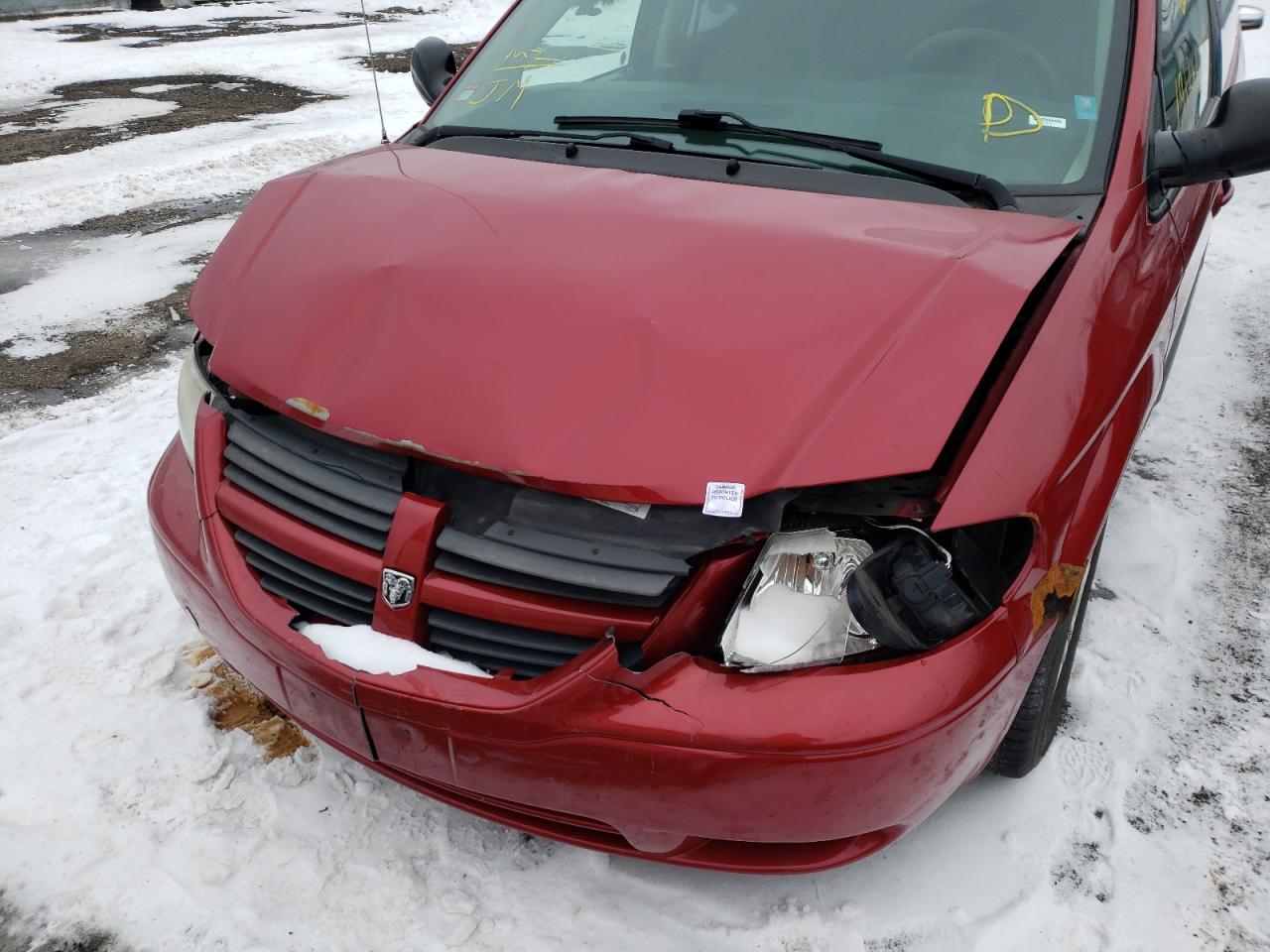 Photo 9 from auction – 2006 DODGE CARAVAN SE with VIN 1D4GP25R36B520223
