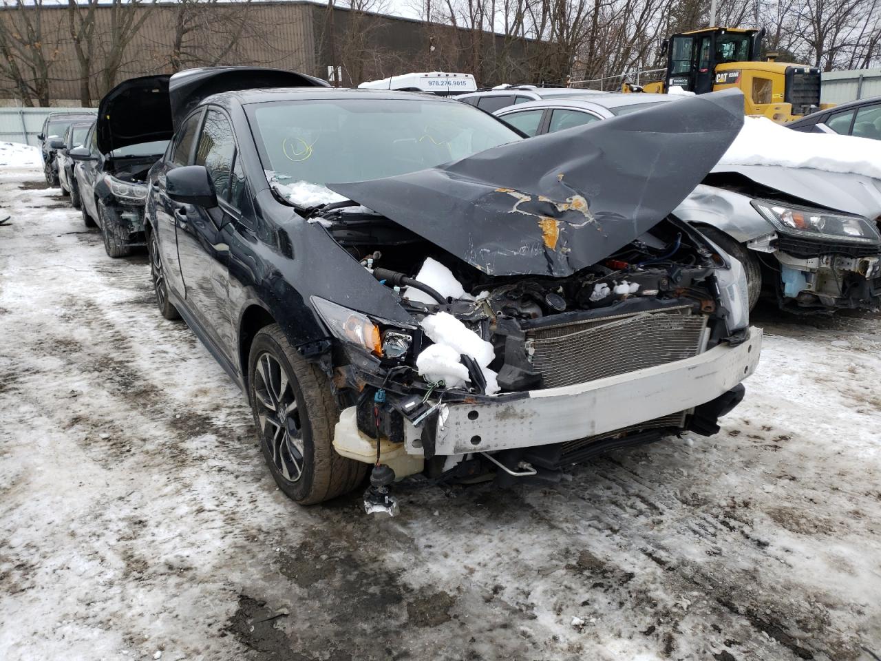 HONDA CIVIC EX 2013 with VIN 2HGFB2F85DH555073 - Photo from auction