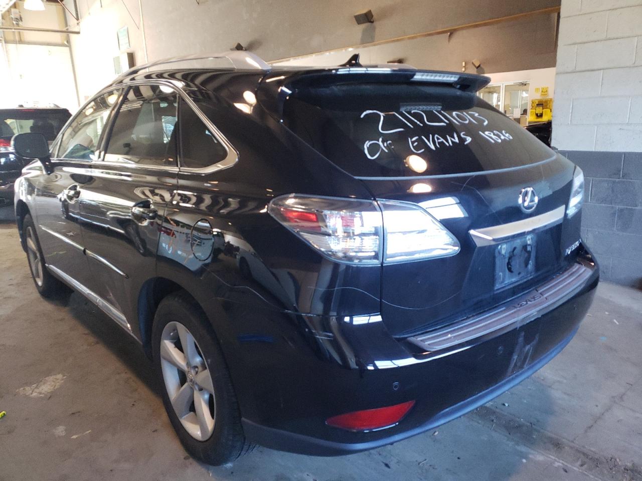 Photo 3 from auction – 2012 LEXUS RX 350 with VIN 2T2BK1BA7CC145993