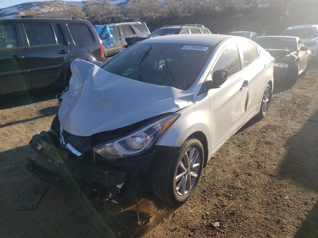 Photo 2 from auction – 2015 HYUNDAI ELANTRA SE with VIN 5NPDH4AE9FH619476