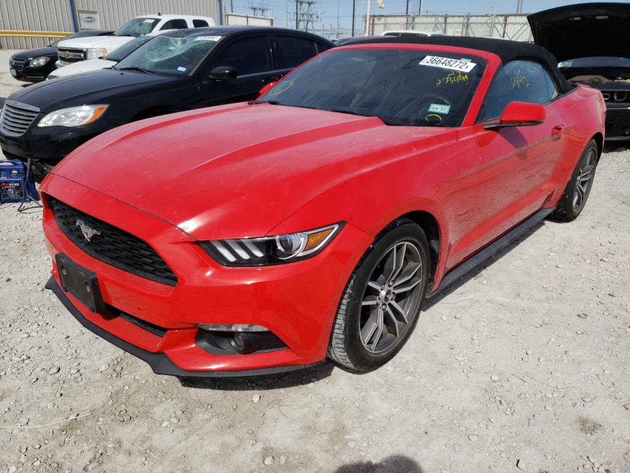Photo 2 from auction – 2017 FORD MUSTANG with VIN 1FATP8UH4H5273499