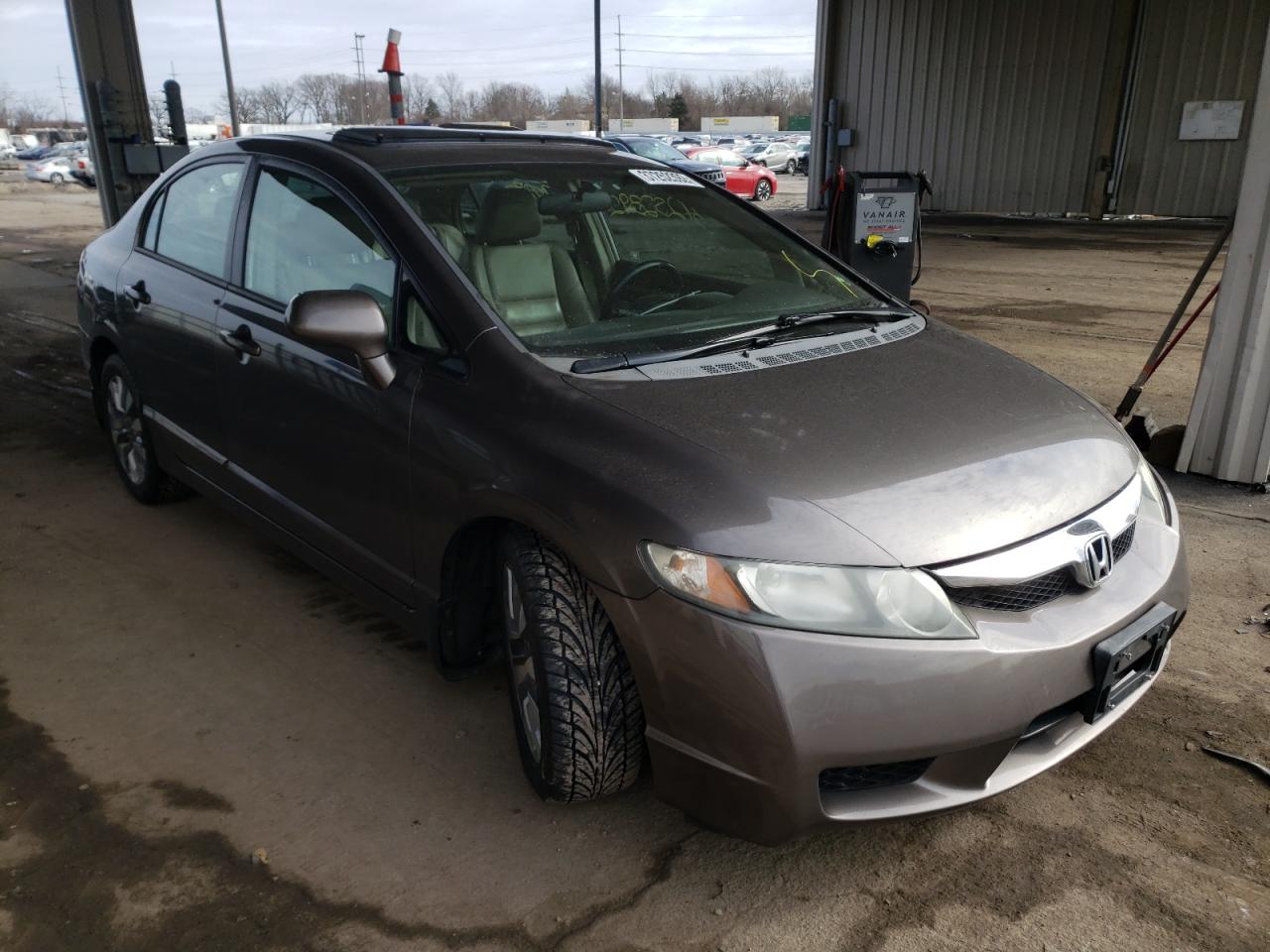 Photo 1 from auction – 2009 HONDA CIVIC EXL with VIN 19XFA16989E008452
