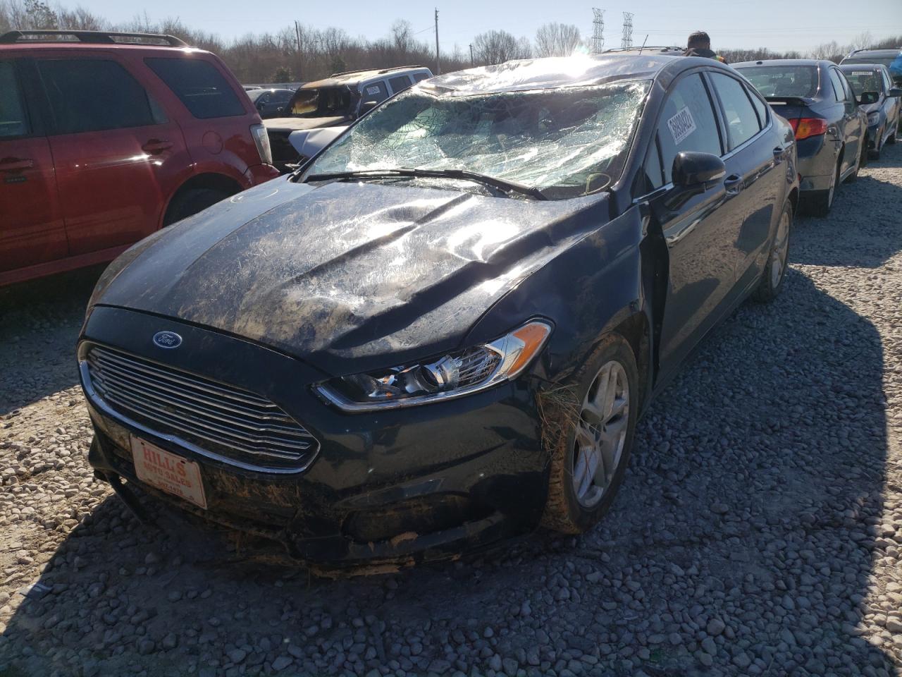 Photo 2 from auction – 2014 FORD FUSION SE with VIN 3FA6P0HD9ER339950