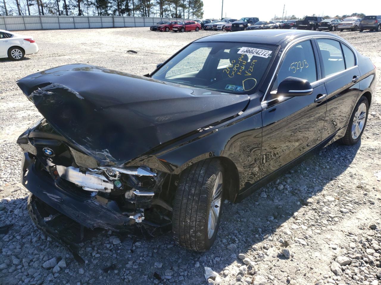 Photo 2 from auction – 2017 BMW 330 XI with VIN WBA8D9G3XHNU62279