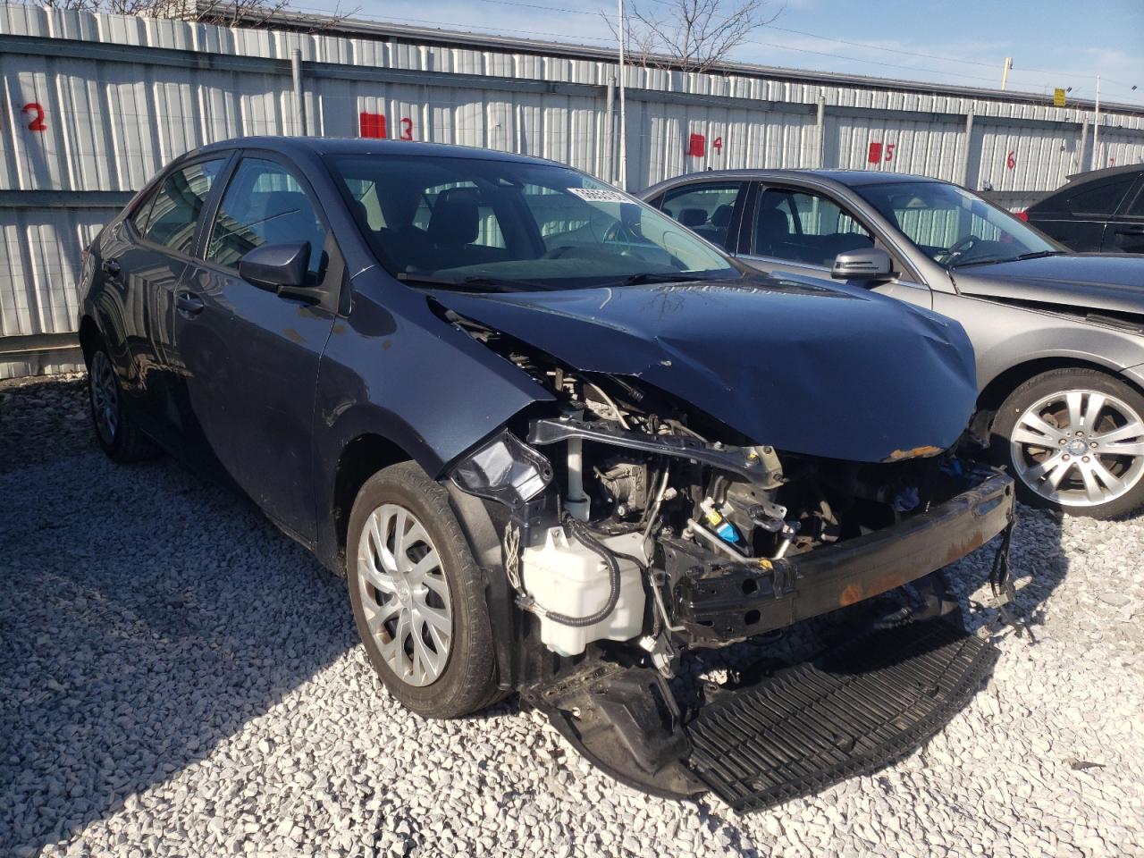 TOYOTA COROLLA L 2017 with VIN 2T1BURHE5HC931578 - Photo from auction