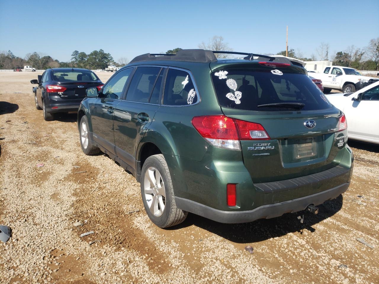 Photo 3 from auction – 2013 SUBARU OUTBACK 2. with VIN 4S4BRCKC1D3216169