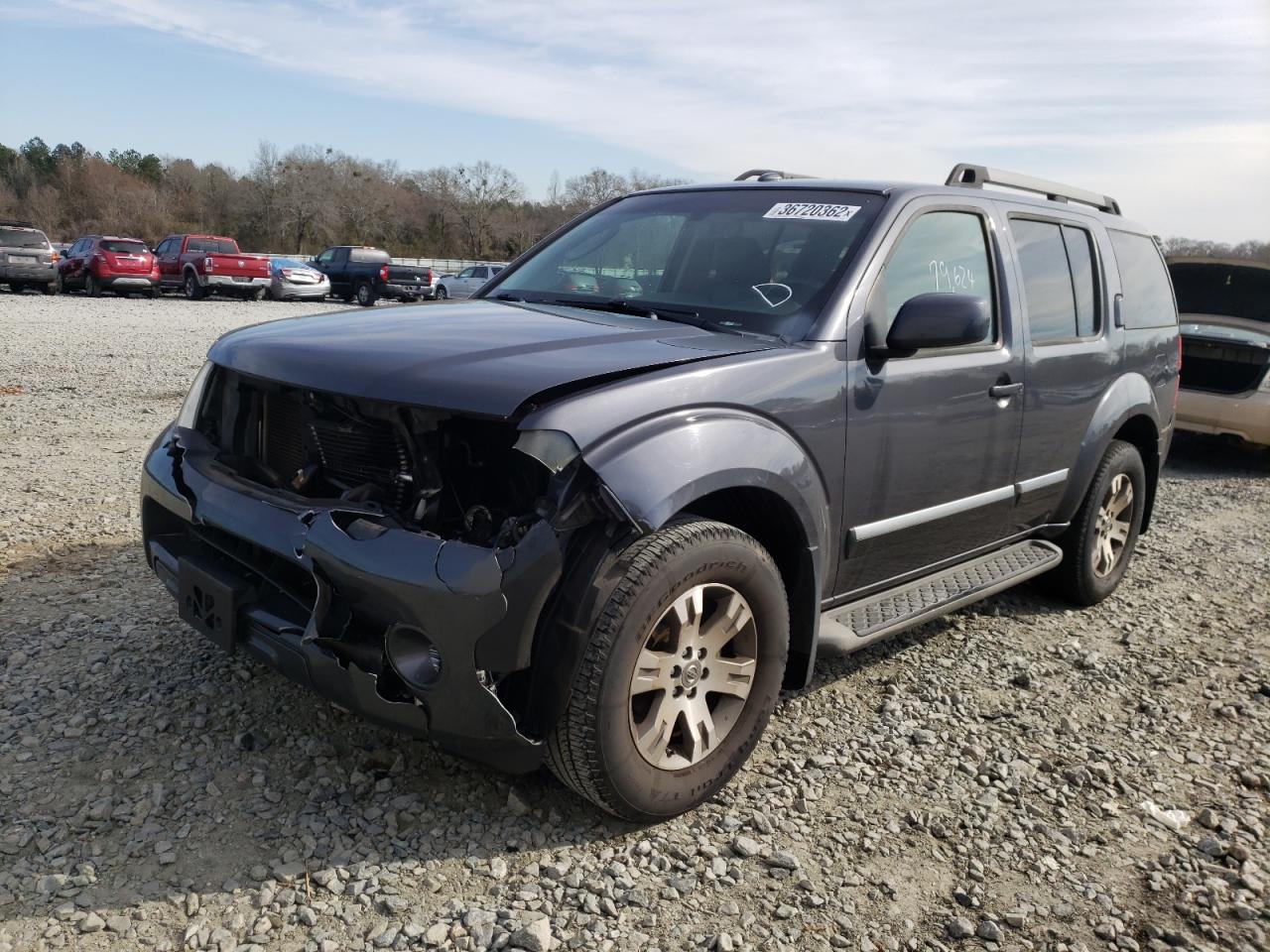 Photo 2 from auction – 2011 NISSAN PATHFINDER with VIN 5N1AR1NNXBC630190