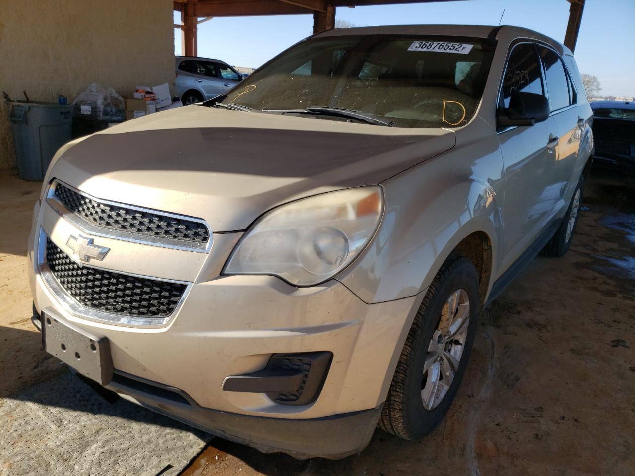 Photo 2 from auction – 2012 CHEVROLET EQUINOX LS with VIN 2GNALBEK4C6190132