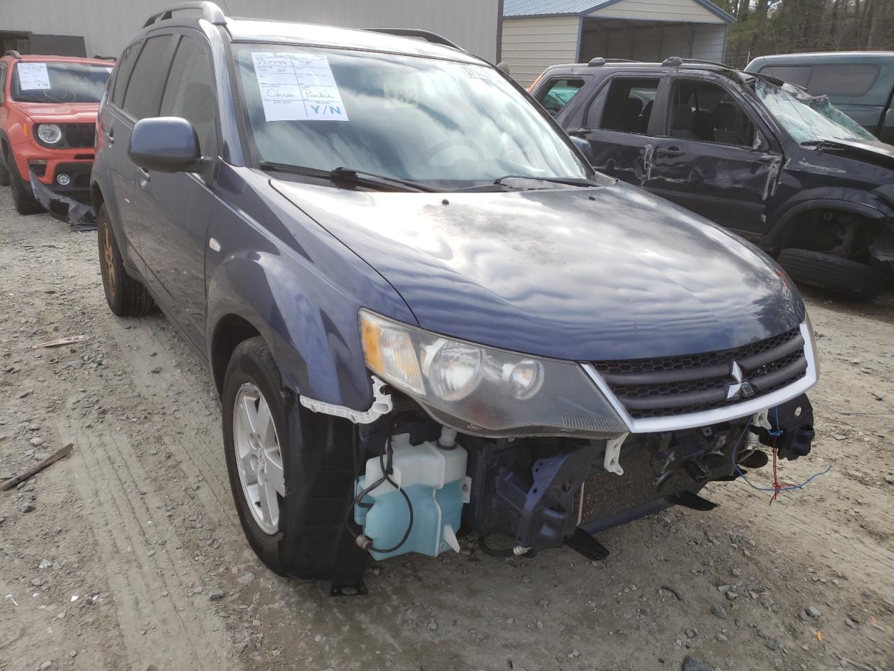 MITSUBISHI OUTLANDER 2007 with VIN JA4MS31X17Z008875 - Photo from auction
