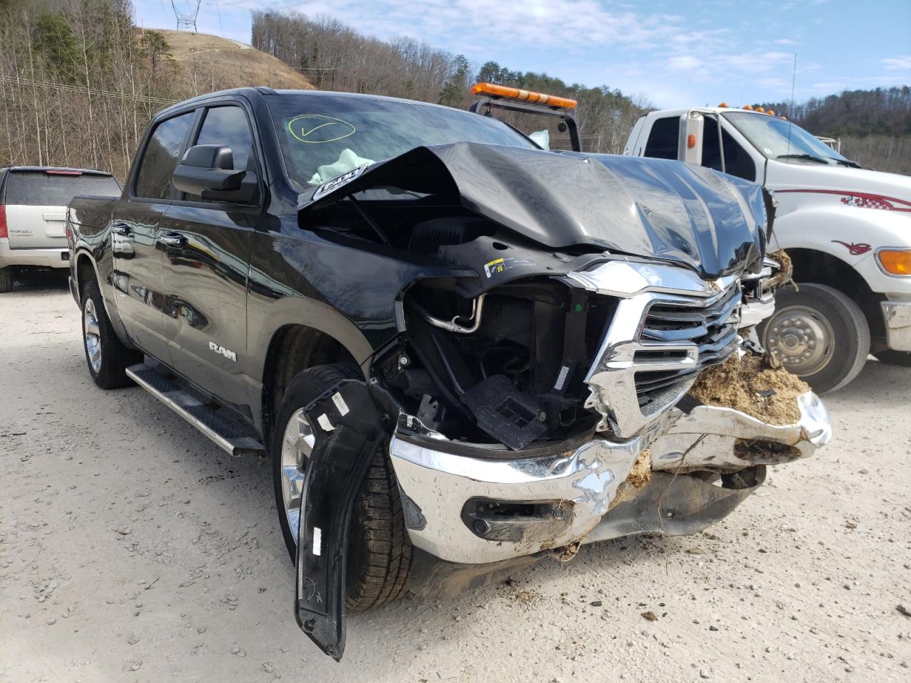 RAM 1500 BIG H 2019 with VIN 1C6SRFFT9KN710529 - Photo from auction