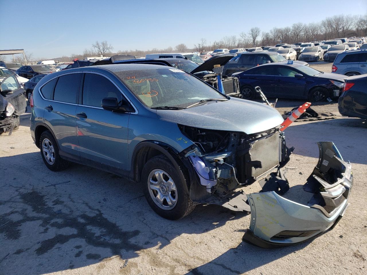 Photo 1 from auction – 2015 HONDA CR-V LX with VIN 2HKRM4H32FH680755