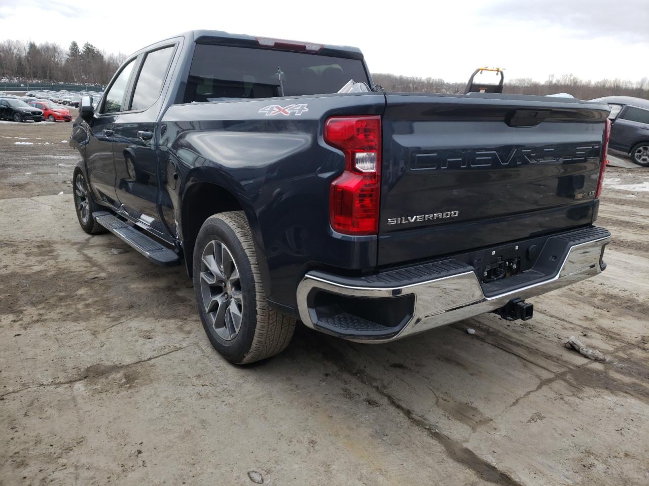 Photo 3 from auction – 2021 CHEVROLET SILVERADO with VIN 1GCPYJEK1MZ440513