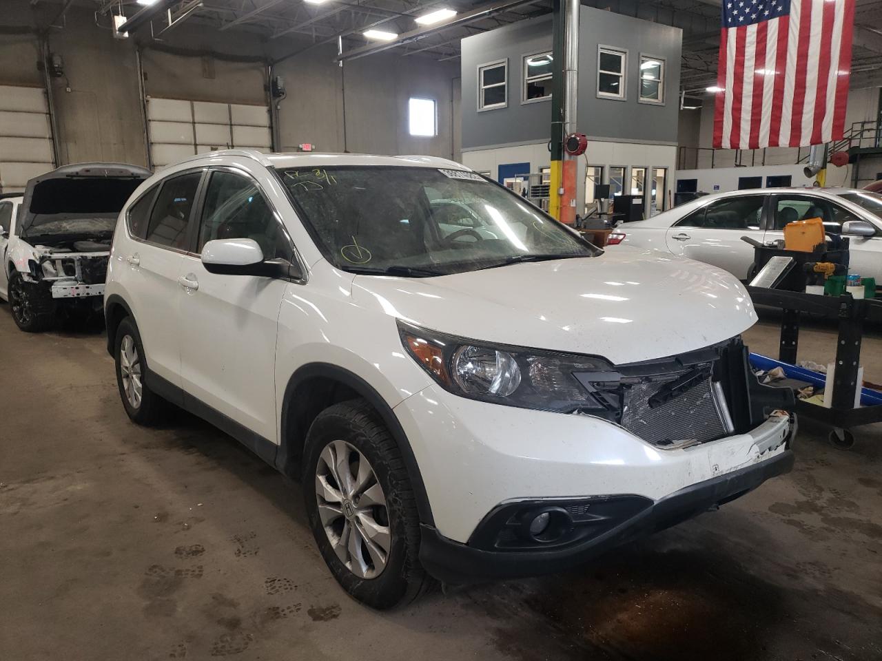 HONDA CRV 2013 with VIN 5J6RM4H70DL046799 - Photo from auction