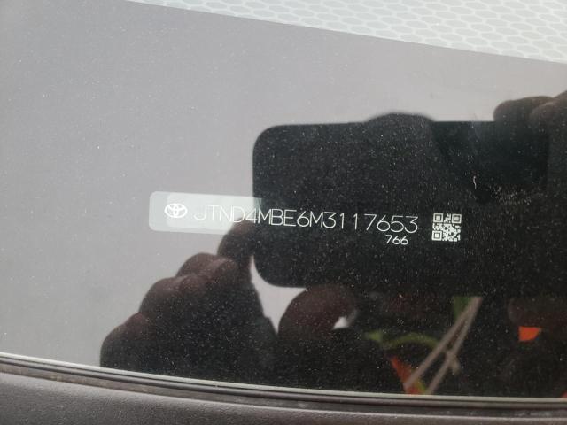 Photo 10 from auction – 2021 TOYOTA COROLLA SE with VIN JTND4MBE6M3117653