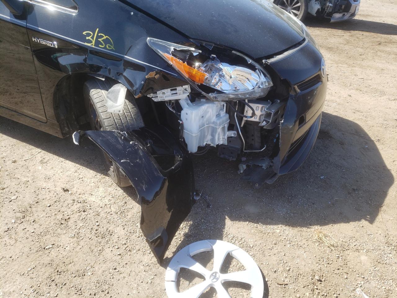 Photo 9 from auction – 2015 TOYOTA PRIUS with VIN JTDKN3DU9F2004389