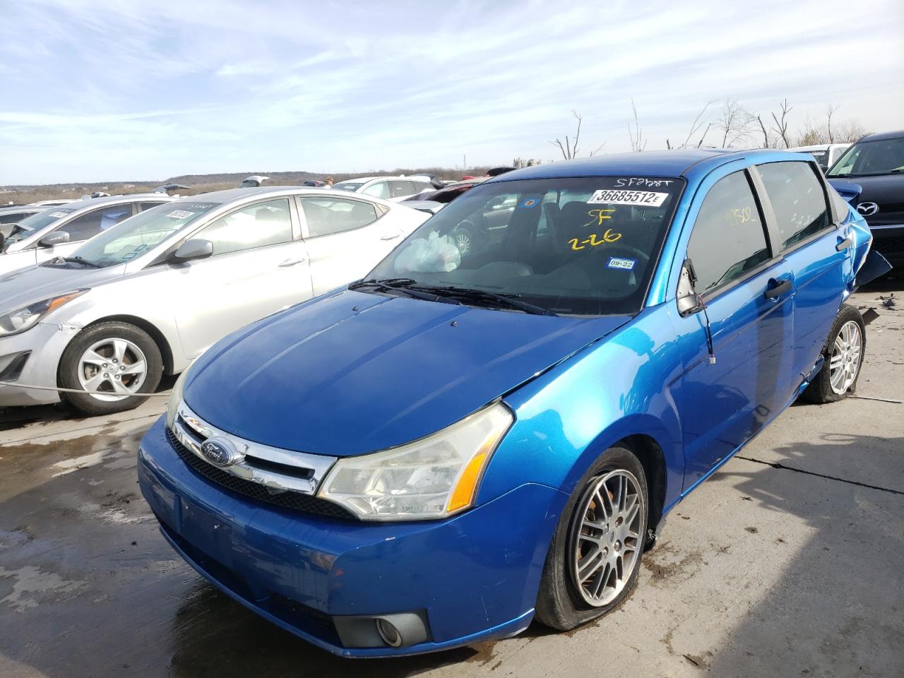 Photo 2 from auction – 2010 FORD FOCUS SE with VIN 1FAHP3FN1AW156877