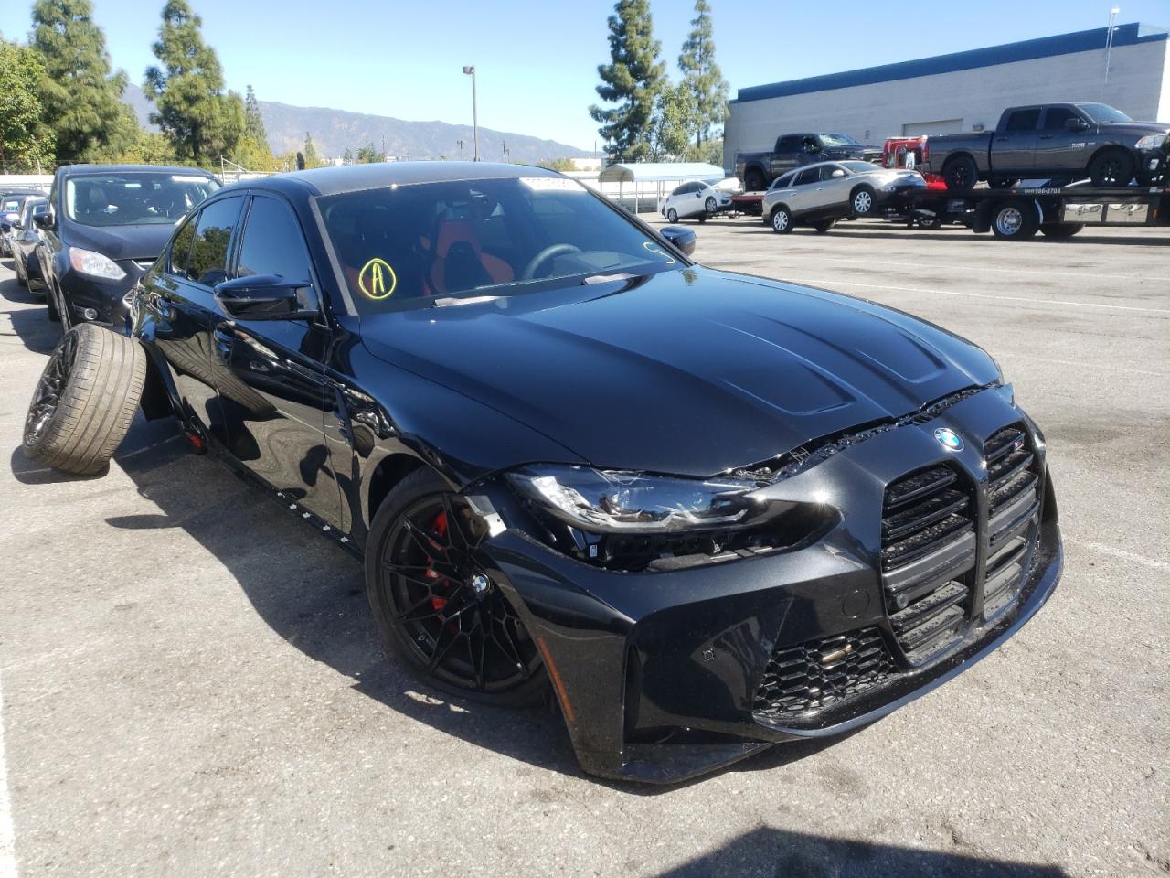 Photo 1 from auction – 2022 BMW M3 COMPETI with VIN WBS33AY00NFM15900