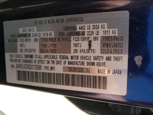 Photo 10 from auction – 2013 MAZDA CX-5 GT with VIN JM3KE4DE8D0130998