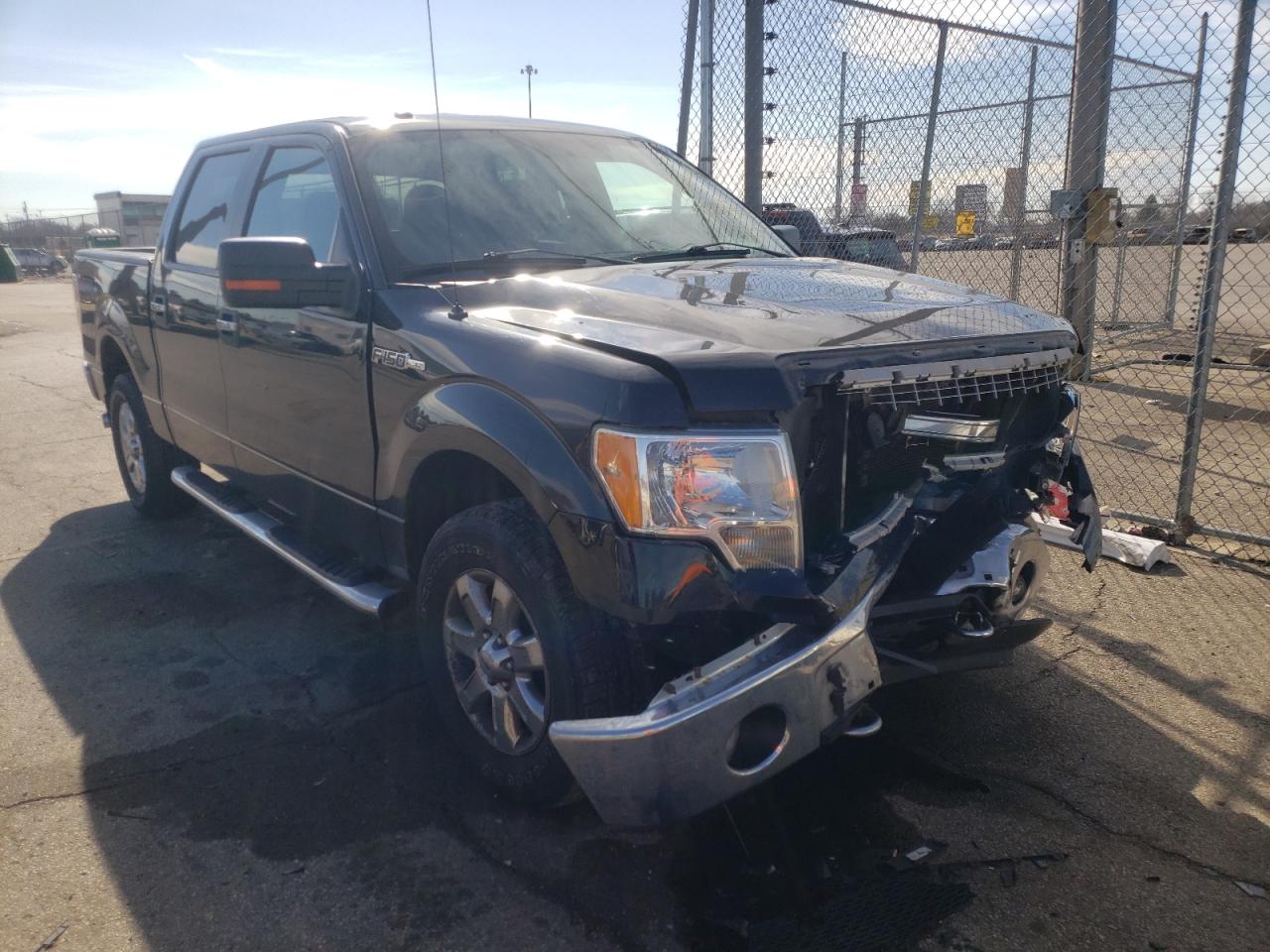 FORD F150 SUPER 2014 with VIN 1FTFW1EF0EFB90205 - Photo from auction