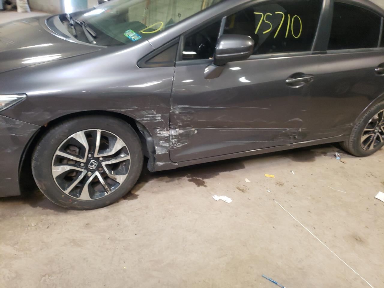 Photo 9 from auction – 2014 HONDA CIVIC EX with VIN 19XFB2F87EE250797