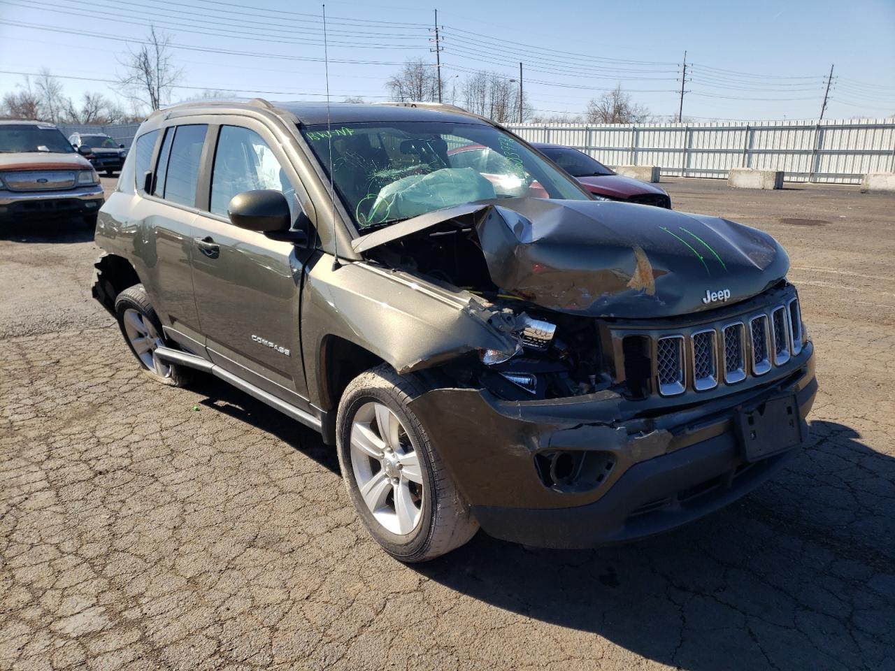 JEEP COMPASS LA 2015 with VIN 1C4NJDEB1FD340425 - Photo from auction