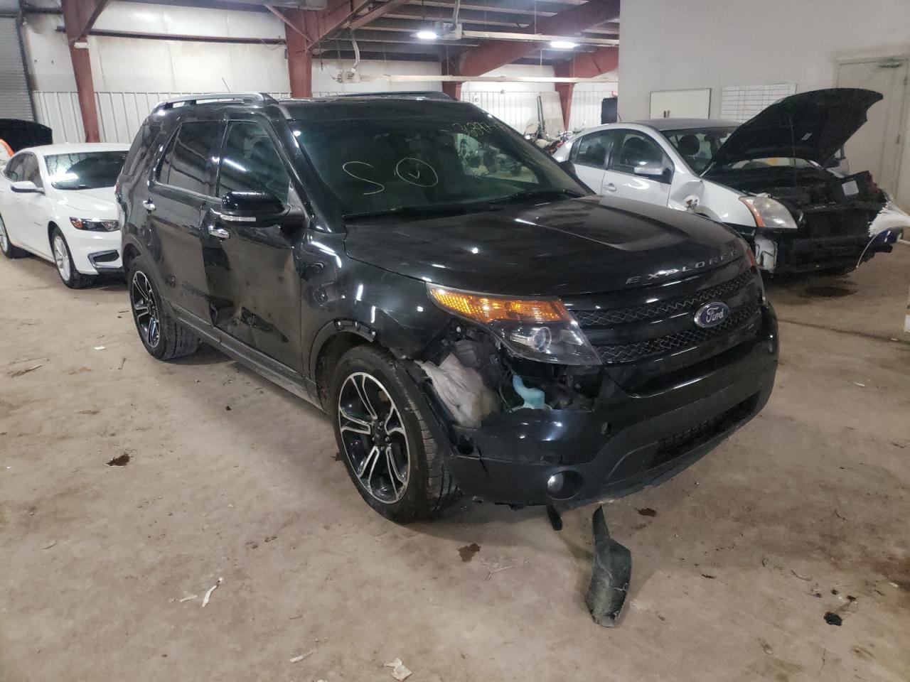 FORD EXPLORER S 2014 with VIN 1FM5K8GT2EGA12689 - Photo from auction