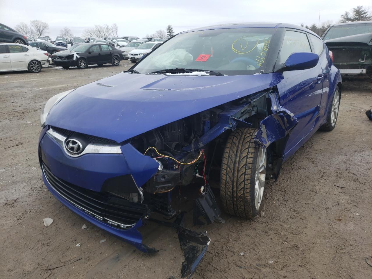 Photo 2 from auction – 2012 HYUNDAI VELOSTER with VIN KMHTC6AD1CU053159