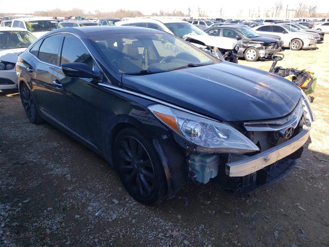 HYUNDAI AZERA GLS 2014 with VIN KMHFH4JG5EA351697 - Photo from auction