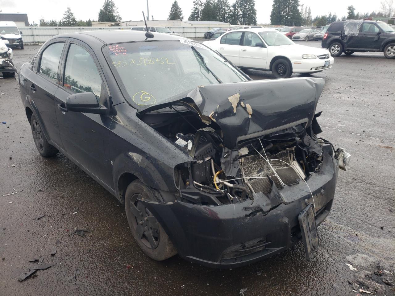 Photo 9 from auction – 2009 CHEVROLET AVEO LS with VIN KL1TD56E79B617003