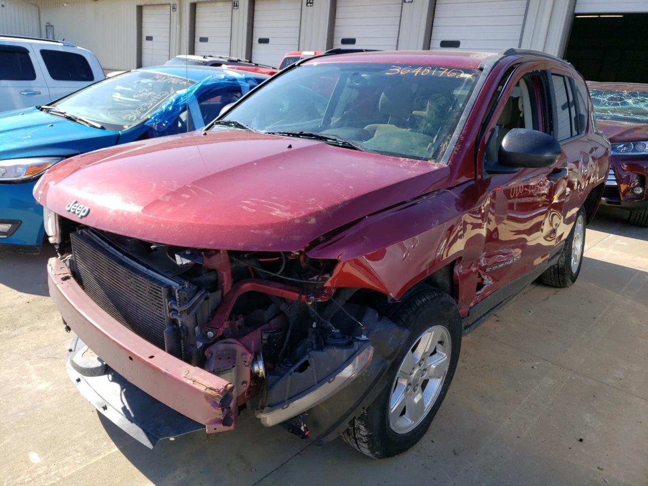 Photo 2 from auction – 2014 JEEP COMPASS SP with VIN 1C4NJCBA4ED536024