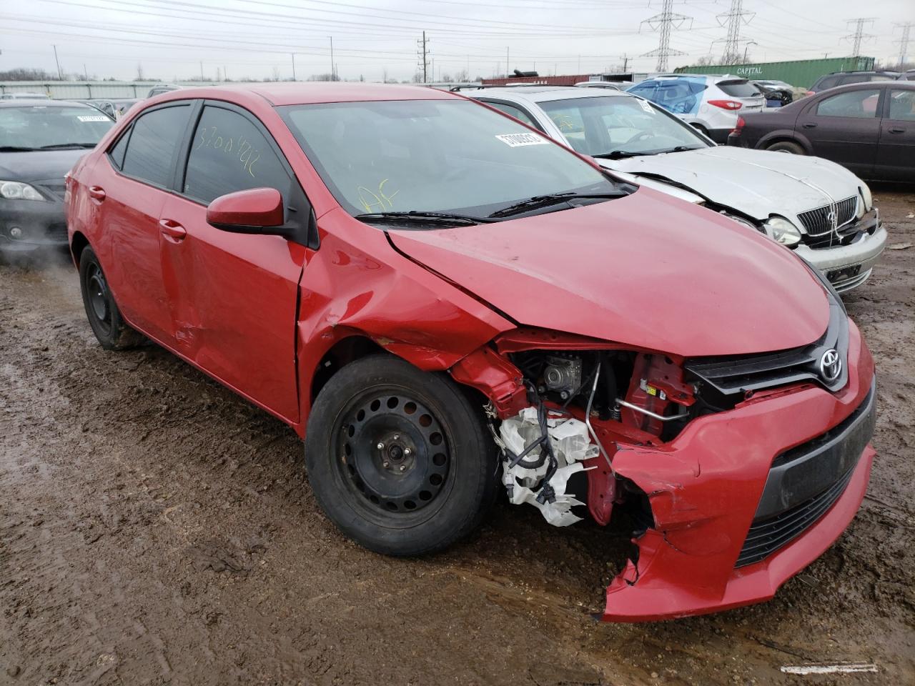 TOYOTA COROLLA L 2016 with VIN 2T1BURHE3GC699433 - Photo from auction