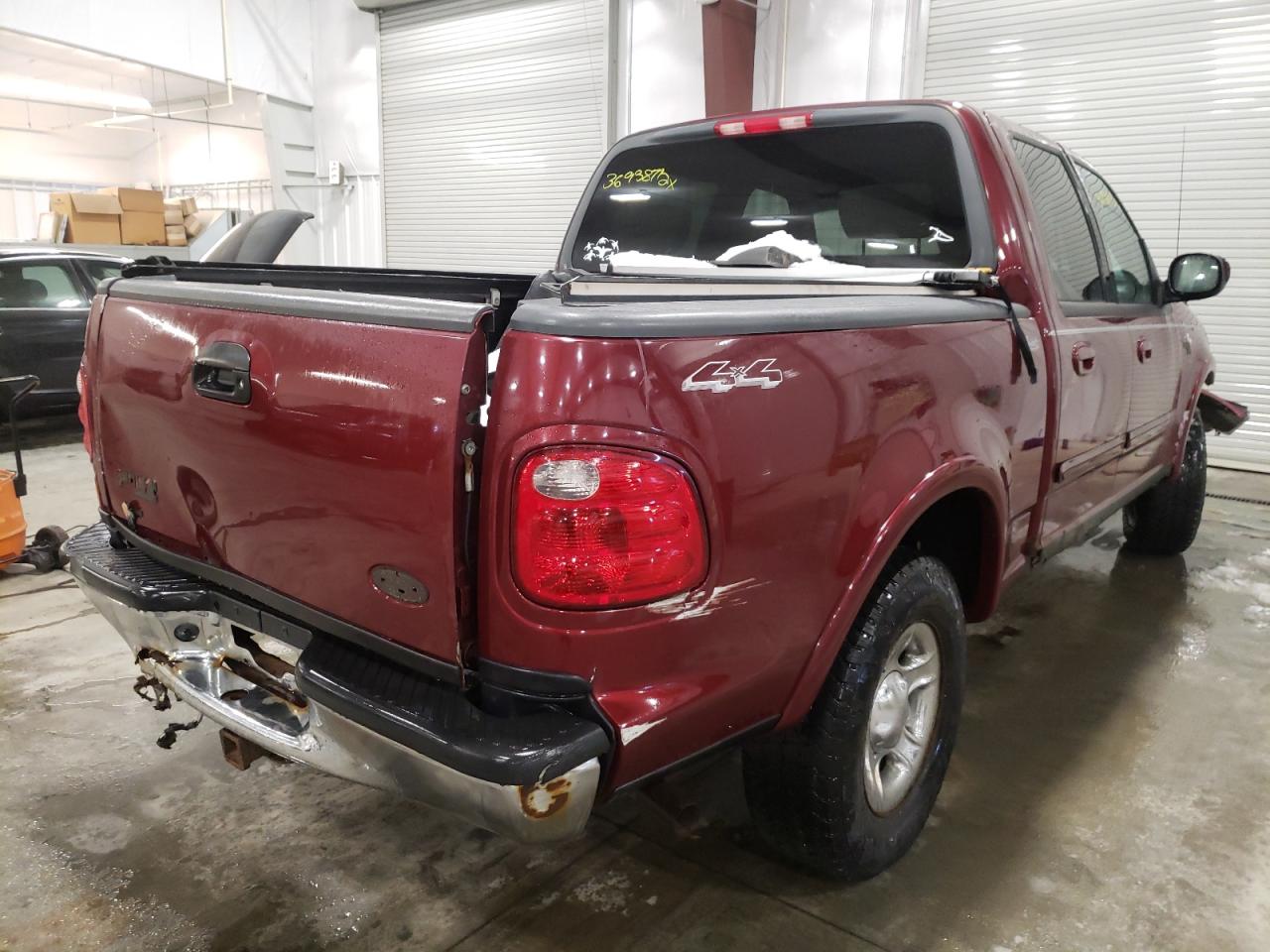 Photo 4 from auction – 2003 FORD F150 SUPER with VIN 1FTRW08L43KC20853