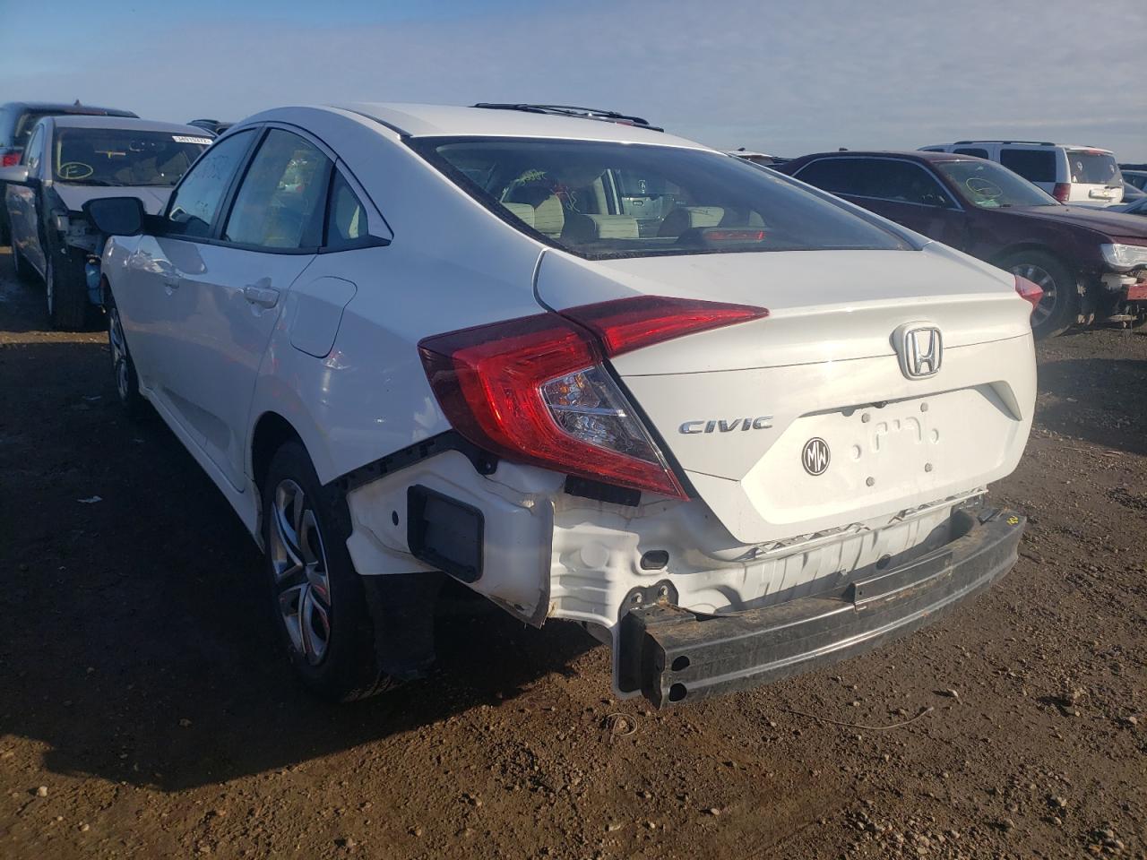 Photo 3 from auction – 2017 HONDA CIVIC LX with VIN 19XFC2F54HE057515